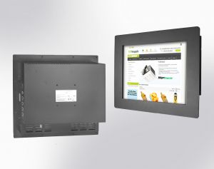 15" IP65 Panel Mount Monitor Wide Temp & Wide Viewing Angle (1024x768)